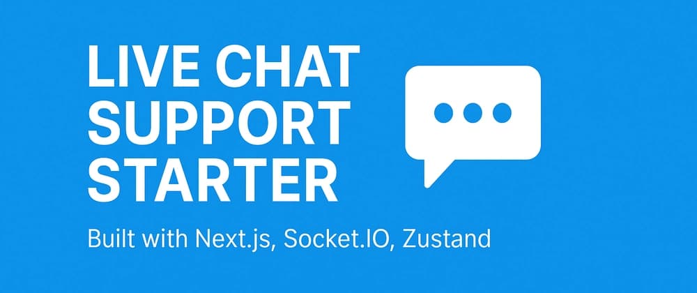 Live Chat Support Demo project screenshot